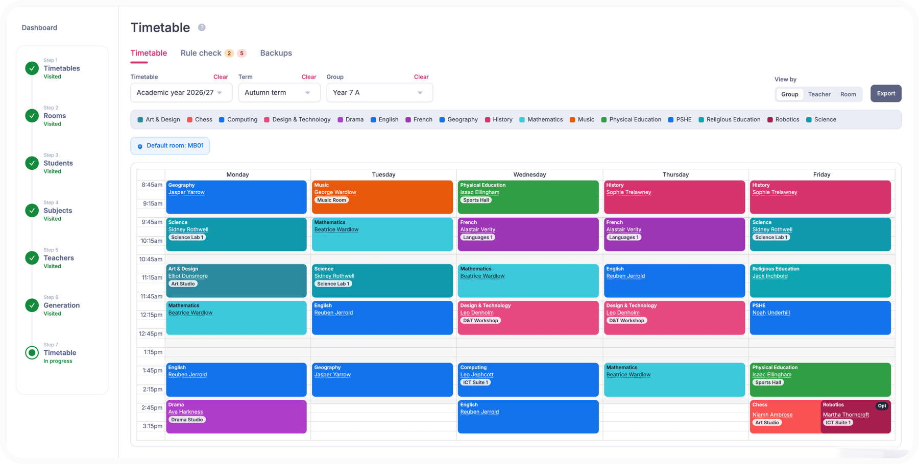 admissions CRM for international schools